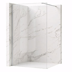 Paravan de dus Rea Flexi Transparent / Chrome 130
