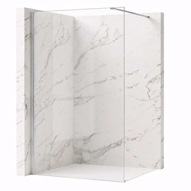 Paravan de dus Rea Flexi Transparent / Chrome 70