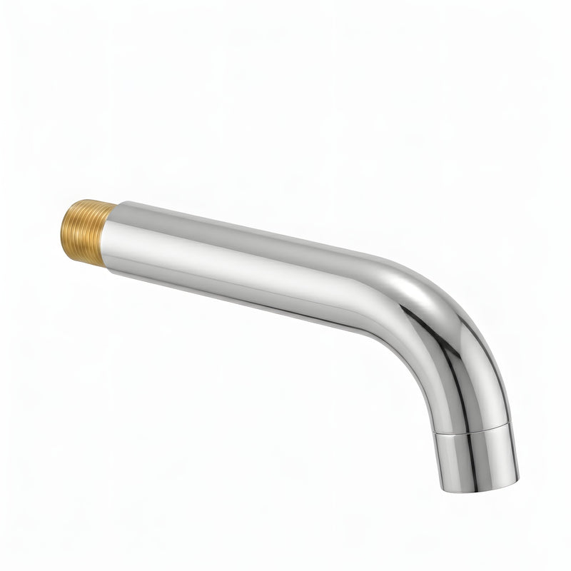 Pipă pentru baterie încastrată Rea Lungo 16 cm Chrome - Alamă - Crom | SanitarePro