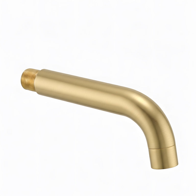 Pipă pentru baterie încastrată Rea Lungo 16 cm Matt Gold