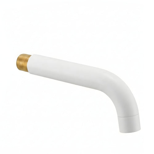 Pipă pentru baterie încastrată Rea Lungo 16 cm White - Alamă - Alb | SanitarePro