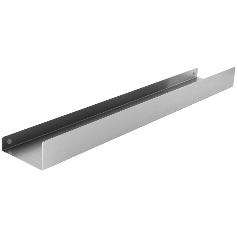 Raft pentru baie SF02 60cm steel brush - Inox - Oțel periat | SanitarePro