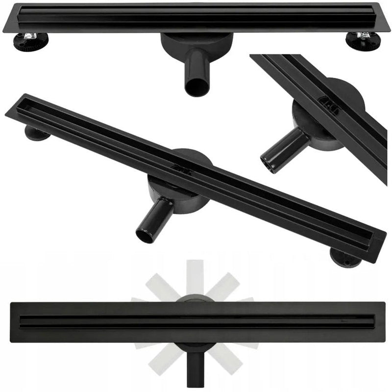 Rigola dus NEO Slim Pro Black 80