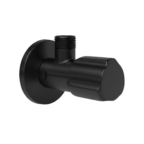 Robinet colțar 02 1/2" x 3/8" Black - Inox - Negru | SanitarePro