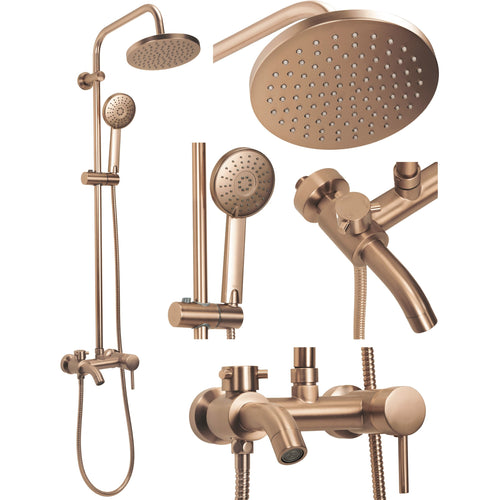 Set dus Rea Luis Brush Copper