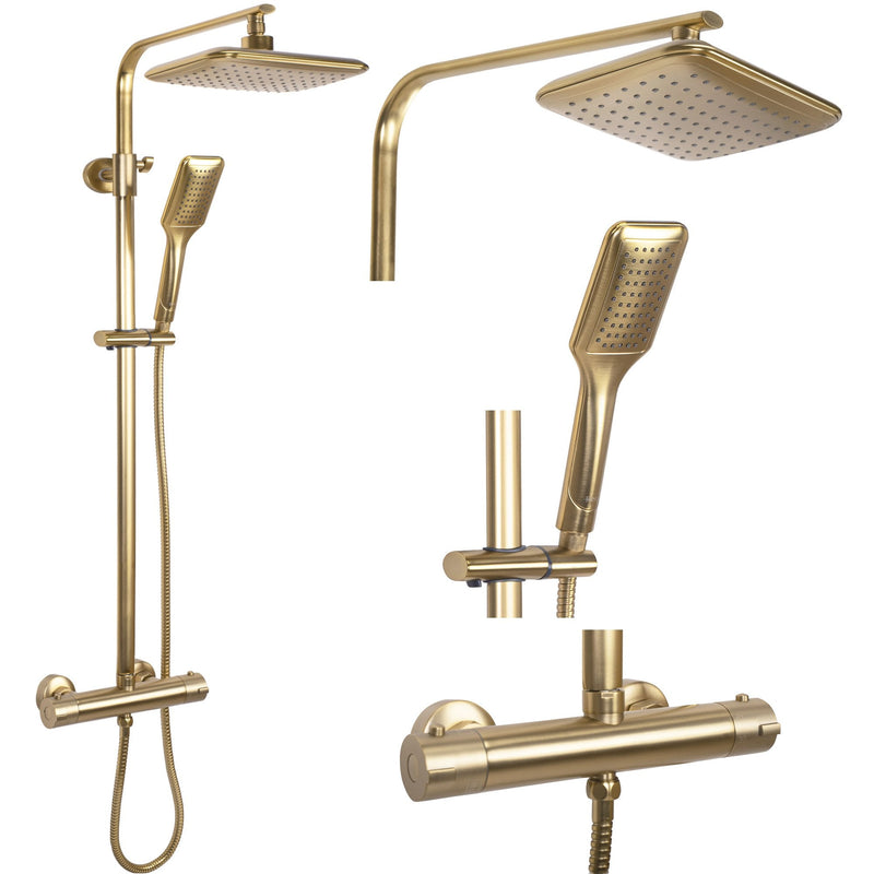 Set dus REA Tom brush gold