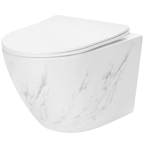 Vas WC suspendat Rea Carlos Nature Marble