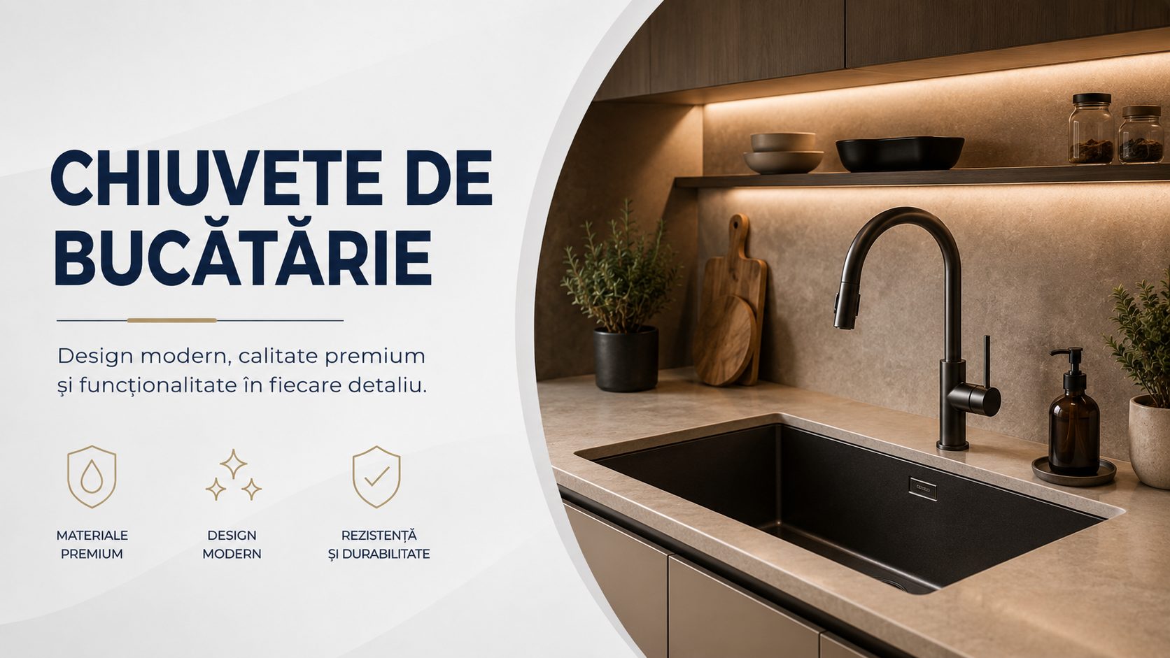 Chiuvete de bucătărie
