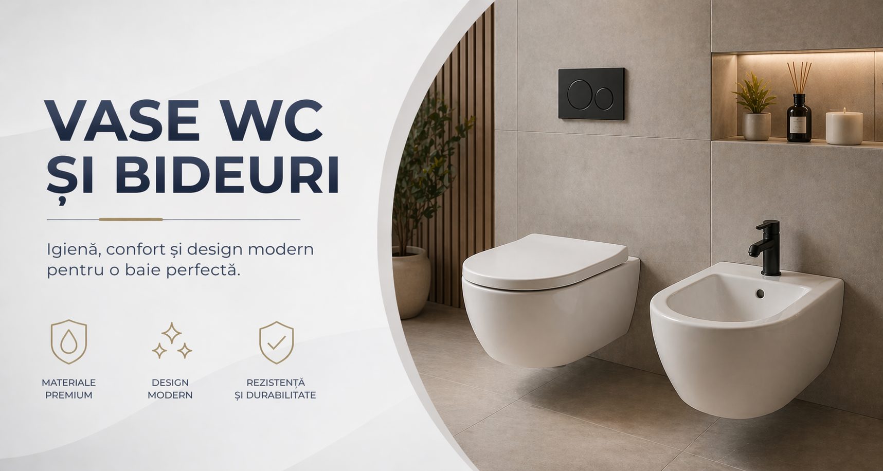 Vase WC și bideuri